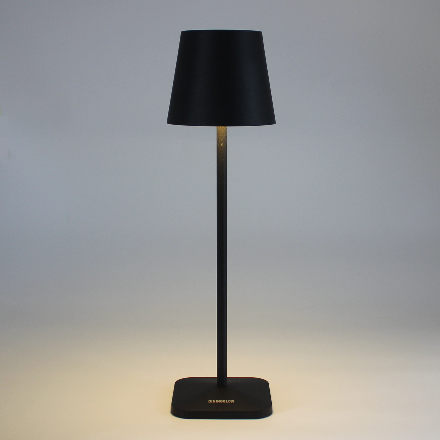 Tafellamp Venus Zwart Licht Aan