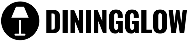 Volledig Logo DiningGlow.com Zwart